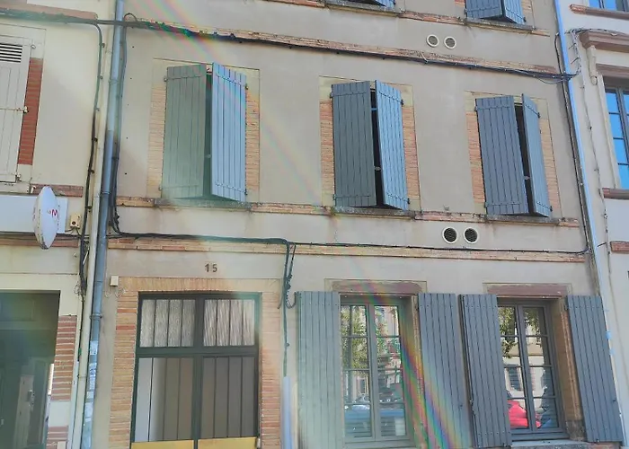 Apartament Le Cote Cour - Fibre - Clim - Centre-ville Albi